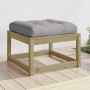 Gartenhocker mit Kissen aus imprägniertem Kiefernholz von , Outdoor-Sofas - Ref: Foro24-844703, Preis: 56,65 €, Rabatt: %