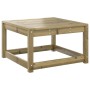 Gartenhocker mit Kissen aus imprägniertem Kiefernholz von , Outdoor-Sofas - Ref: Foro24-844703, Preis: 56,65 €, Rabatt: %