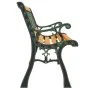 Garden bench solid fir wood and steel 116 cm by , garden benches - Ref: Foro24-366535, Price: 84,85 €, Discount: %