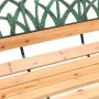 Garden bench solid fir wood and steel 116 cm by , garden benches - Ref: Foro24-366535, Price: 84,85 €, Discount: %