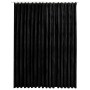Blackout curtain with hooks black velvet 290x245 cm by vidaXL, Curtains and curtains - Ref: Foro24-134495, Price: 65,41 €, Di...
