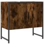 Armario lavabo baño madera ingeniería roble ahumado 60x33x60 cm de , Tocadores - Ref: Foro24-842458, Precio: 44,81 €, Descuen...