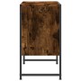 Waschbeckenschrank aus Holzwerkstoff, geräucherte Eiche, 60 x 33 x 60 cm von , Schminktische - Ref: Foro24-842458, Preis: 45,...