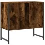 Armario lavabo baño madera ingeniería roble ahumado 60x33x60 cm de , Tocadores - Ref: Foro24-842458, Precio: 44,81 €, Descuen...