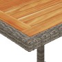 Sillas y mesita de jardín con cojines 3 piezas ratán PE gris de , Conjuntos de jardín - Ref: Foro24-365067, Precio: 162,90 €