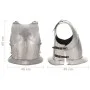 Replica of a medieval LARP armor chestplate in silver-plated steel by vidaXL, Collectible weapons - Ref: Foro24-286122, Price...