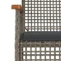 5-piece garden dining set with gray synthetic rattan cushions by , Garden sets - Ref: Foro24-3213571, Price: 393,44 €, Discou...