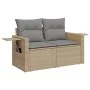 9-piece garden sofa set with beige synthetic rattan cushions by , Garden sets - Ref: Foro24-3220428, Price: 593,86 €, Discoun...