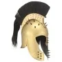 Griechischer Kriegerhelm, Nachbildung einer lebendigen Rolle aus Stahl und Messing von vidaXL, Sammelwaffen - Ref: Foro24-286...