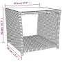 3-piece garden dining set with gray synthetic rattan cushions by , Garden sets - Ref: Foro24-3277562, Price: 197,98 €, Discou...