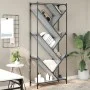 Estantería madera ingeniería y metal gris Sonoma 79x30x180 cm de , Librerías y estanterías - Ref: Foro24-845434, Precio: 96,5...