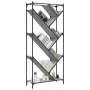 Estantería madera ingeniería y metal gris Sonoma 79x30x180 cm de , Librerías y estanterías - Ref: Foro24-845434, Precio: 96,5...