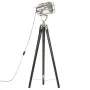 Floor lamp with tripod solid black mango wood 97 cm by vidaXL, Lamps - Ref: Foro24-286110, Price: 94,31 €, Discount: %