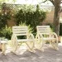 Gartenstühle 2 Stück massives Tannenholz 58x58x78,5 cm von , Gartenstühle - Ref: Foro24-365101, Preis: 186,82 €, Rabatt: %