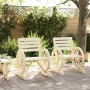 Gartenstühle 2 Stück massives Tannenholz 58x58x78,5 cm von , Gartenstühle - Ref: Foro24-365101, Preis: 186,82 €, Rabatt: %