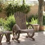 Sillón de jardín Adirondack madera maciza de abeto de , Sillas de jardín - Ref: Foro24-365090, Precio: 109,51 €, Descuento: %