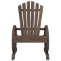 Sillón de jardín Adirondack madera maciza de abeto de , Sillas de jardín - Ref: Foro24-365090, Precio: 109,51 €, Descuento: %