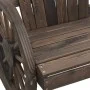 Adirondack garden armchair solid fir wood by , Garden chairs - Ref: Foro24-365090, Price: 109,51 €, Discount: %