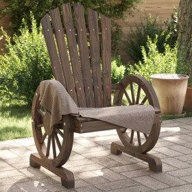 Adirondack Gartensessel 2 Stück aus massivem Tannenholz von , Gartenstühle - Ref: Foro24-365092, Preis: 203,69 €, Rabatt: %