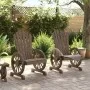 Adirondack garden armchairs 2 pcs solid fir wood by , Garden chairs - Ref: Foro24-365092, Price: 214,59 €, Discount: %