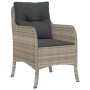 Gartensofas mit Kissen, 2 Stück, aus grauem synthetischem Rattan. von , Gartenstühle - Ref: Foro24-365150, Preis: 195,04 €, R...