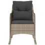 Gartensofas mit Kissen, 2 Stück, aus grauem synthetischem Rattan. von , Gartenstühle - Ref: Foro24-365150, Preis: 195,04 €, R...