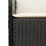 Set de muebles jardín 5 pzas con cojines ratán sintético negro by , Garden sets - Ref: Foro24-3211843, Price: 484,34 €, Disco...