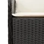 Set comedor de jardín 3 pzas con cojines ratán sintético negro by , Garden sets - Ref: Foro24-3211860, Price: 329,50 €, Disco...