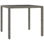 Set comedor de jardín 5 piezas con cojines ratán sintético gris by , Garden sets - Ref: Foro24-3211855, Price: 515,29 €, Disc...