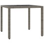 Set comedor de jardín 5 piezas con cojines ratán sintético gris by , Garden sets - Ref: Foro24-3211855, Price: 546,09 €, Disc...