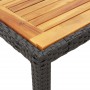 Set de comedor de jardín 7 pzas y cojines ratán sintético negro by , Garden sets - Ref: Foro24-3211869, Price: 774,69 €, Disc...