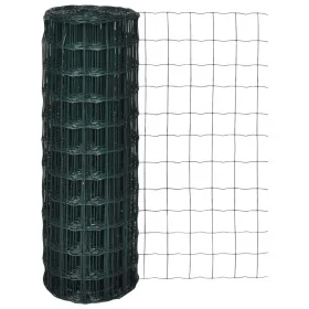 Green steel euro fence set 10x1 m by vidaXL, fence panels - Ref: Foro24-140585, Price: 40,87 €, Discount: %