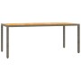 Garten-Essgruppe, 7-teilig, mit grauen Polstern aus synthetischem Rattan. von , Gartensets - Ref: Foro24-3211876, Preis: 797,...