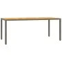 Set comedor jardín 7 pzas y cojines ratán sintético gris by , Garden sets - Ref: Foro24-3211876, Price: 816,85 €, Discount: %