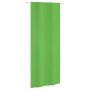 Toldo pantalla para balcón tela oxford verde claro 100x240 cm