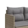 Tumbona con cojines ratán sintético beige by , Loungers - Ref: Foro24-368329, Price: 212,97 €, Discount: %