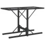 Mesita y sillas con cojines 3 piezas ratán sintético negro by , Garden sets - Ref: Foro24-365062, Price: 161,52 €, Discount: %