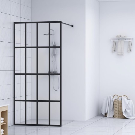 Duschwand aus transparentem gehärtetem Glas 80x195 cm von vidaXL, Duschwände und Duschwände - Ref: Foro24-145674, Preis: 152,...