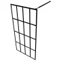 Duschwand aus transparentem gehärtetem Glas 80x195 cm von vidaXL, Duschwände und Duschwände - Ref: Foro24-145674, Preis: 144,...