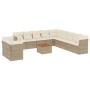 12-teiliges Gartensofa-Set und Kissen aus braunem Kunststoff-Rattan. von , Gartensets - Ref: Foro24-3256058, Preis: 891,58 €,...