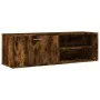Mueble de TV madera de ingeniería roble ahumado 120x34x37 cm by , TV Furniture - Ref: Foro24-833548, Price: 53,57 €, Discount: %