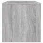 TV stand made of gray Sonoma engineered wood, measuring 120x34x37 cm. by , TV Furniture - Ref: Foro24-833557, Price: 69,31 €,...