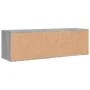 TV stand made of gray Sonoma engineered wood, measuring 120x34x37 cm. by , TV Furniture - Ref: Foro24-833557, Price: 69,31 €,...