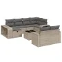 Set de sofás de jardín 11 pzas y cojines ratán sintético gris by , Garden sets - Ref: Foro24-3266250, Price: 594,86 €, Discou...