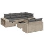 Set de sofás de jardín 11 pzas y cojines ratán sintético gris by , Garden sets - Ref: Foro24-3266250, Price: 583,64 €, Discou...