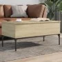 Mesa de centro madera ingeniería metal roble Sonoma 100x50x45cm by , Coffee table - Ref: Foro24-845412, Price: 57,00 €, Disco...