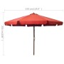Sombrilla de jardín con palo de madera terracota 330 cm de vidaXL, Sombrillas - Ref: Foro24-47217, Precio: 137,66 €, Descuent...