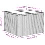 Set mit 9 Gartensofas mit beigen Kissen aus synthetischem Rattan von , Gartensets - Ref: Foro24-3219948, Preis: 558,45 €, Rab...