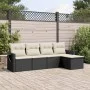 Gartenmöbel-Set 5-teilig mit schwarzen Polstern aus synthetischem Rattan von , Gartensets - Ref: Foro24-3220085, Preis: 290,4...