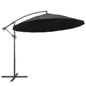 Hängender Sonnenschirm mit anthrazitgrauem Aluminiummast 3 m von vidaXL, Sonnenschirme - Ref: Foro24-47222, Preis: 130,73 €, ...